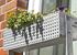 Decorative perforated sheets used for balustrades and window boxes