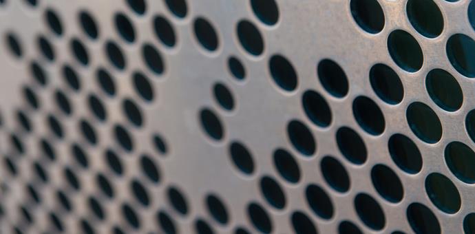 Picture perforated sheets from RMIG used for facades